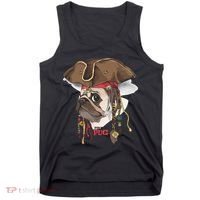 Pirate Pug Tank Top thumb 0