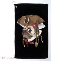 Pirate Pug Golf Towel thumb 0