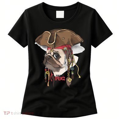 Pirate Pug Women's T-Shirt