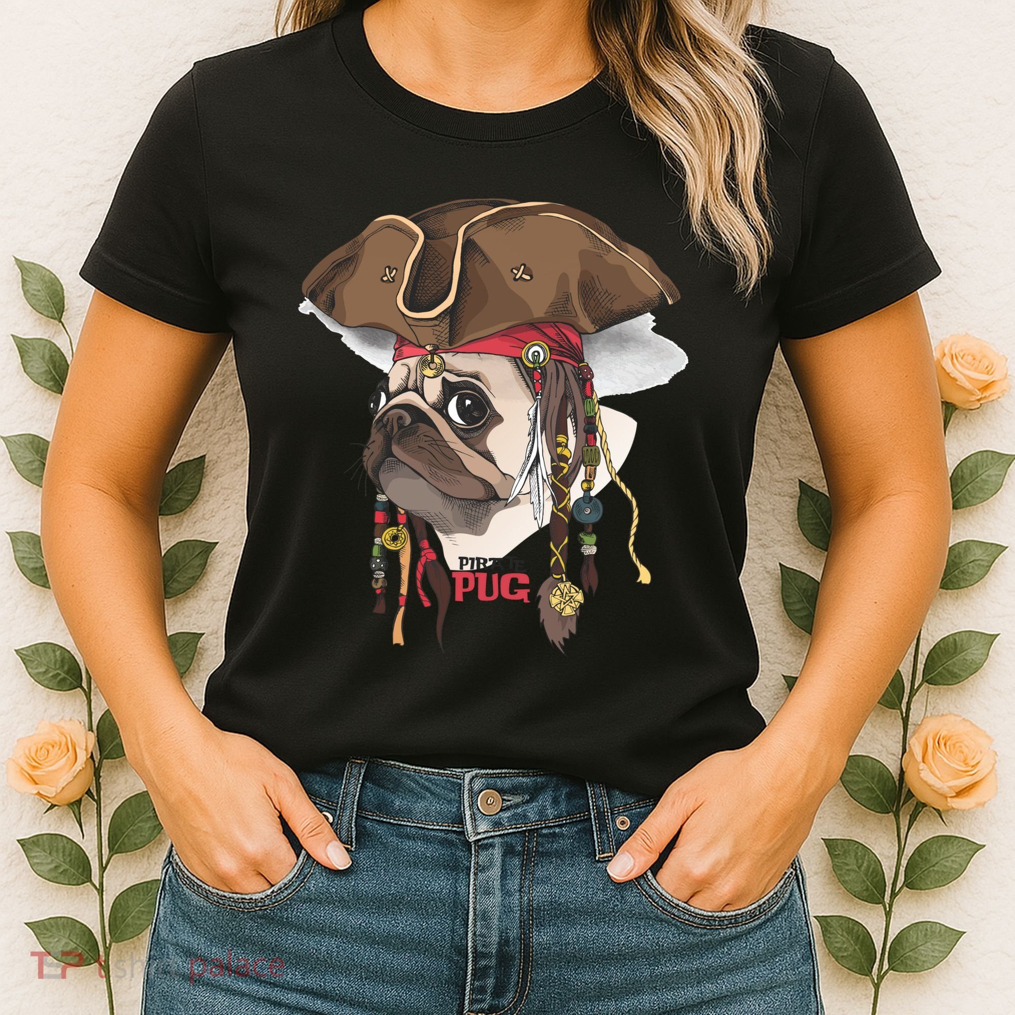 Pirate Pug Women's T-Shirt