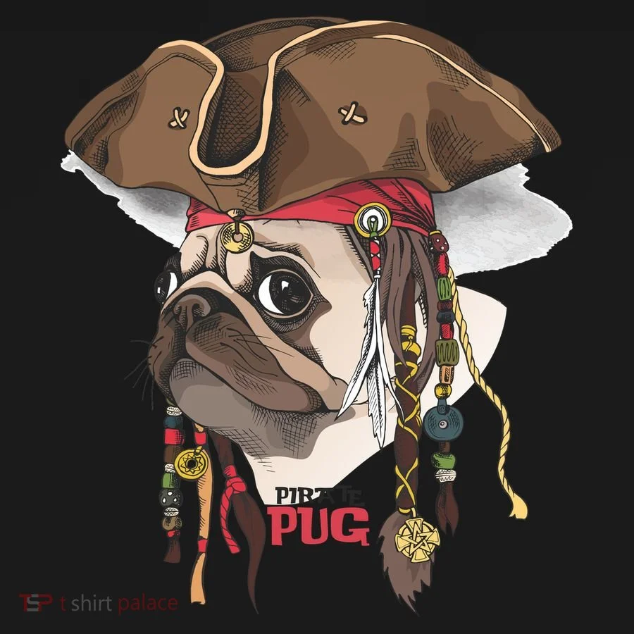 Pirate Pug Women's T-Shirt