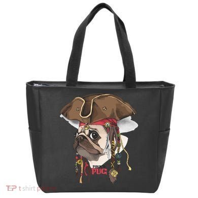 Pirate Pug Tote Bag