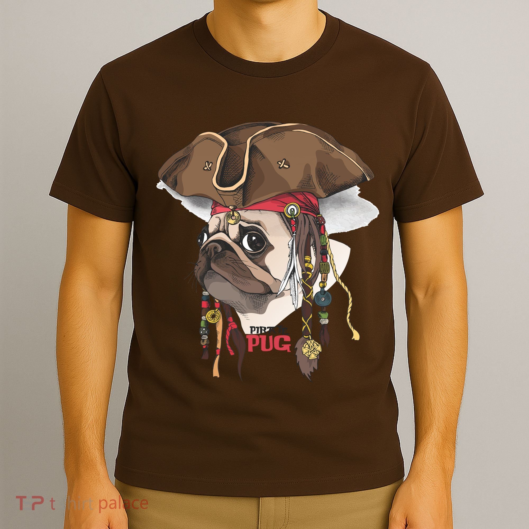 Pirate Pug T-Shirt