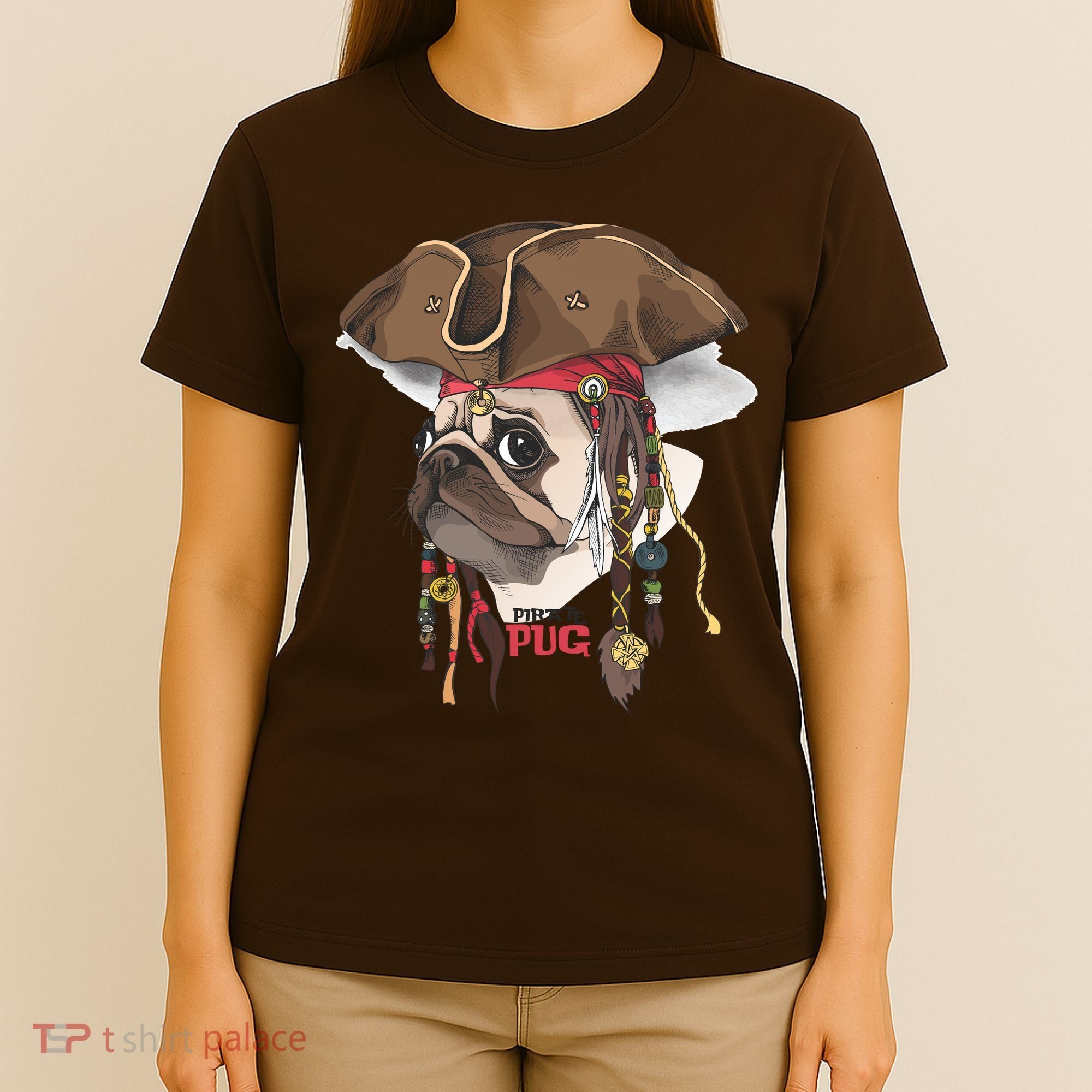 Pirate Pug T-Shirt