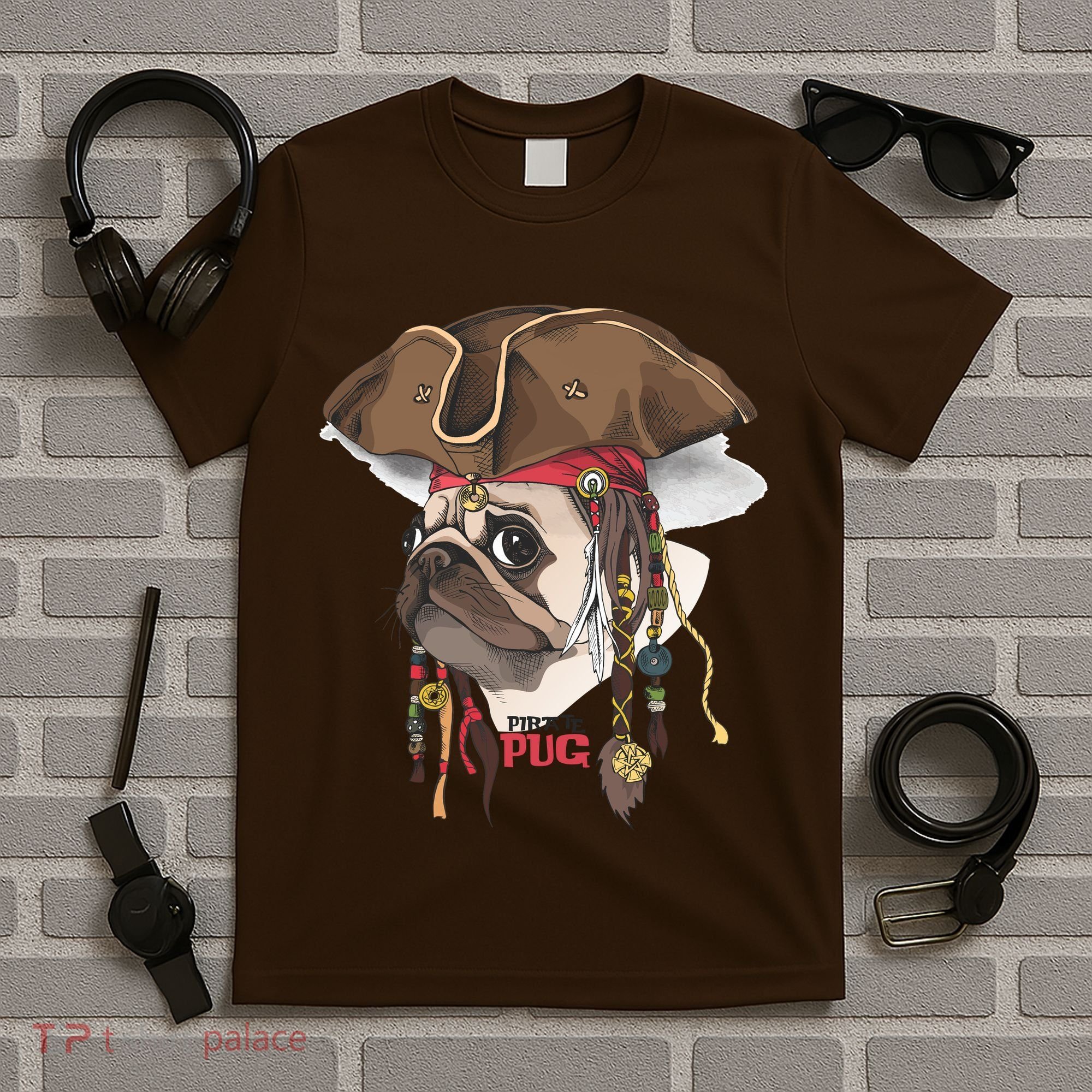 Pirate Pug T-Shirt