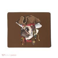 Pirate Pug Mousepad thumb 0