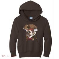 Pirate Pug Kids Hoodie thumb 0