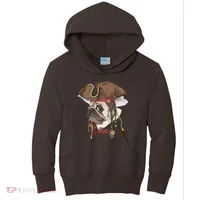 Pirate Pug Kids Hoodie thumb 0
