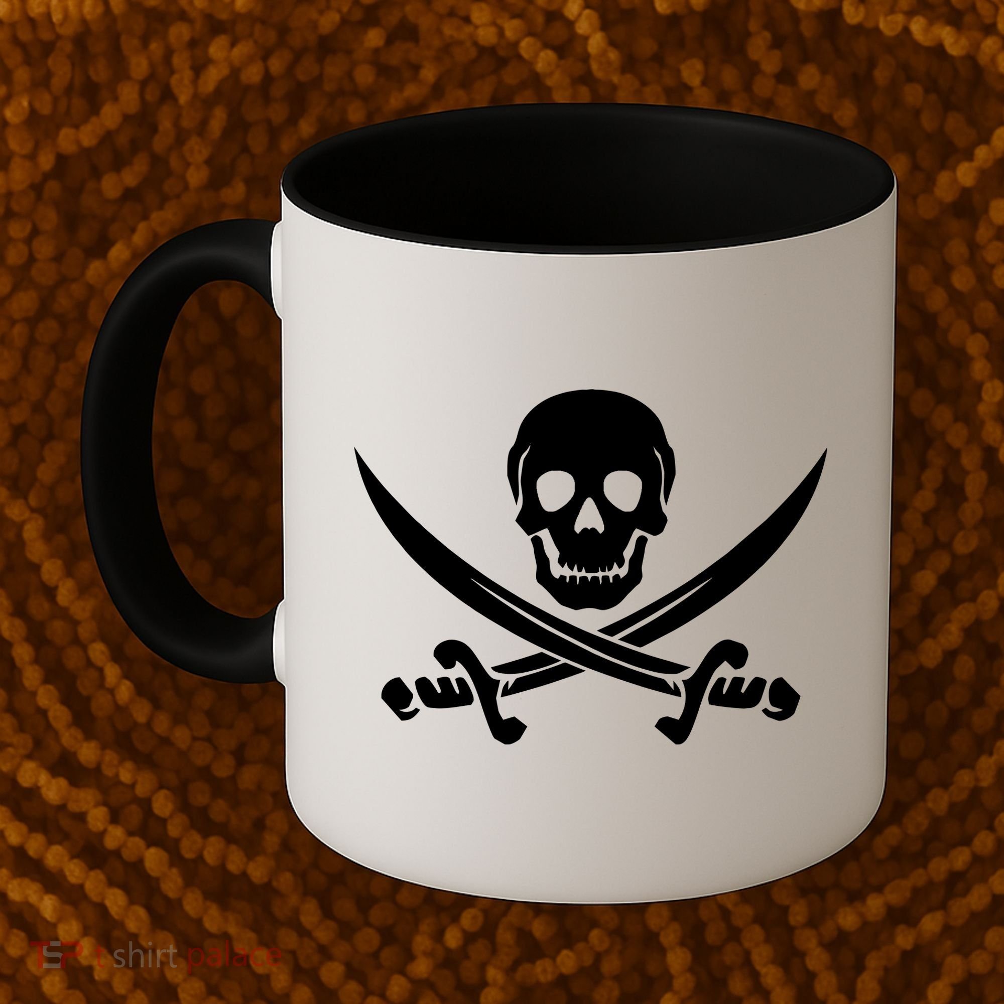 Pirate Skull & Cross Swords Coffee Mug