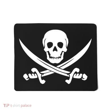 Pirate Skull & Cross Swords Mousepad