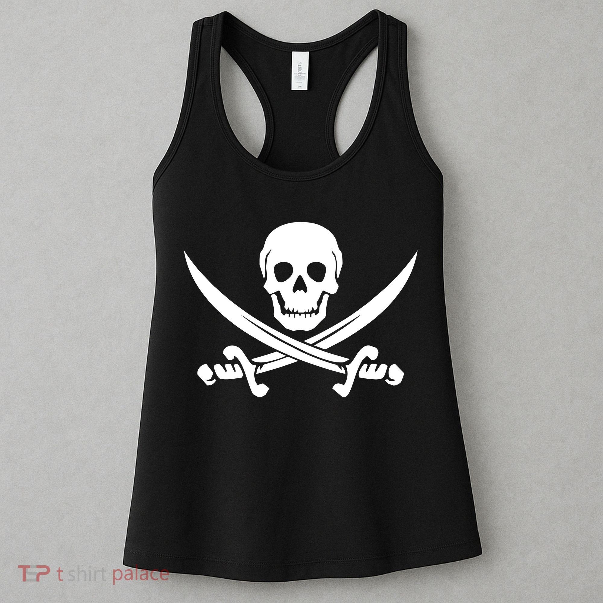 Pirate Skull & Cross Swords Women's Tank Top