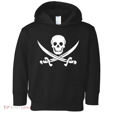 Pirate Skull & Cross Swords Toddler Hoodie
