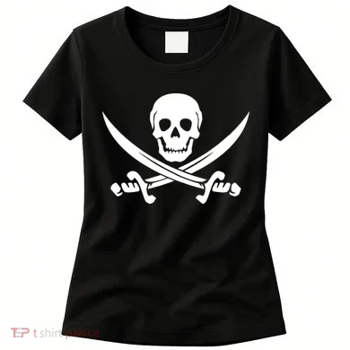 Pirate Skull & Cross Swords Women's T-Shirt