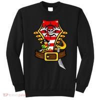 Pirate Skull & Parrot Costume  Sweatshirt thumb 0