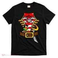 Pirate Skull & Parrot Costume  T-Shirt thumb 0