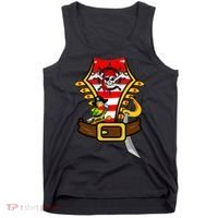 Pirate Skull & Parrot Costume  Tank Top thumb 0
