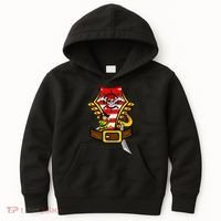 Pirate Skull & Parrot Costume  Kids Hoodie thumb 0