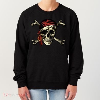 Pirate Skull Crossbones Women's Sweatshirt