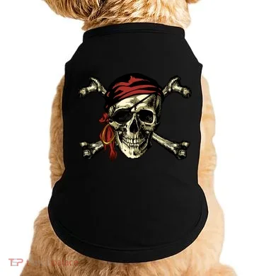 Pirate Skull Crossbones Doggie Tank