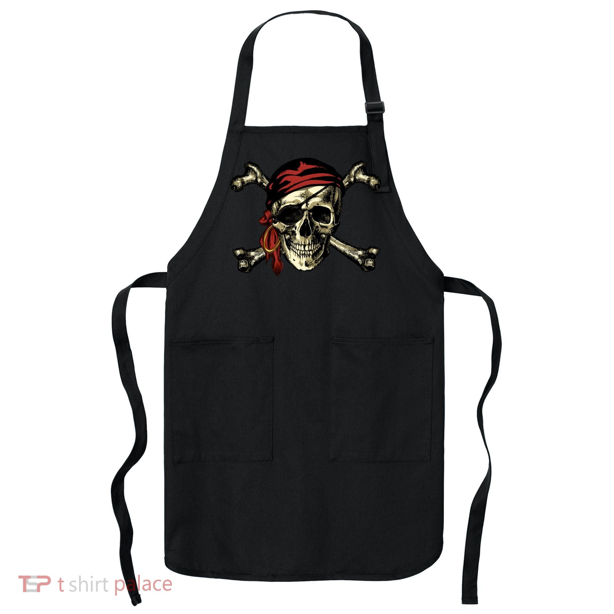 Pirate Skull Crossbones Apron