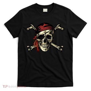 Pirate Skull Crossbones T-Shirt
