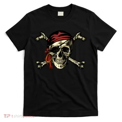 Pirate Skull Crossbones T-Shirt
