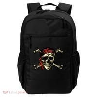 Pirate Skull Crossbones Backpack thumb 0