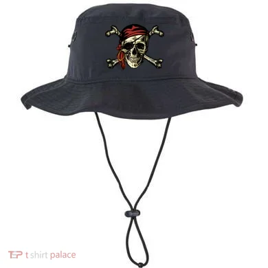 Pirate Skull Crossbones Bucket Hat
