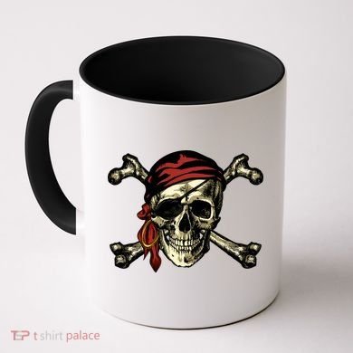 Pirate Skull Crossbones Coffee Mug
