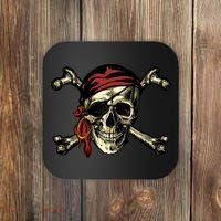 Pirate Skull Crossbones Coaster thumb 0