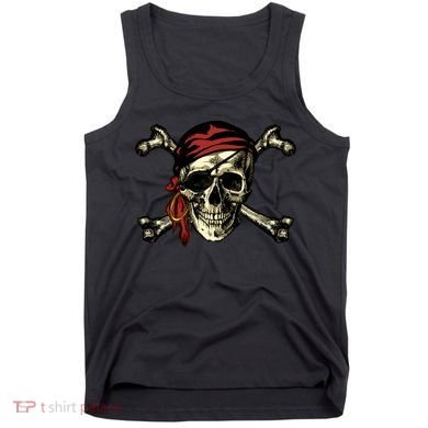 Pirate Skull Crossbones Tank Top