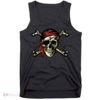 Pirate Skull Crossbones Tank Top thumb 0