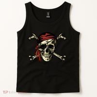 Pirate Skull Crossbones Tank Top thumb 2