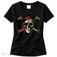 Pirate Skull Crossbones Women's T-Shirt thumb 0