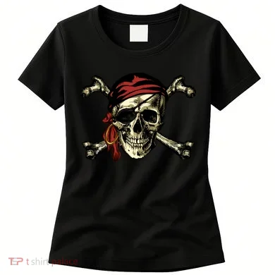 Pirate Skull Crossbones Women's T-Shirt
