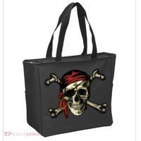 Pirate Skull Crossbones Tote Bag thumb 2