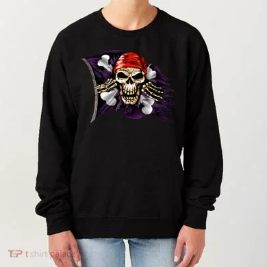 Pirate Skull Flag Women's Sweatshirt
