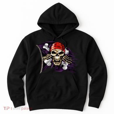 Pirate Skull Flag Hoodie