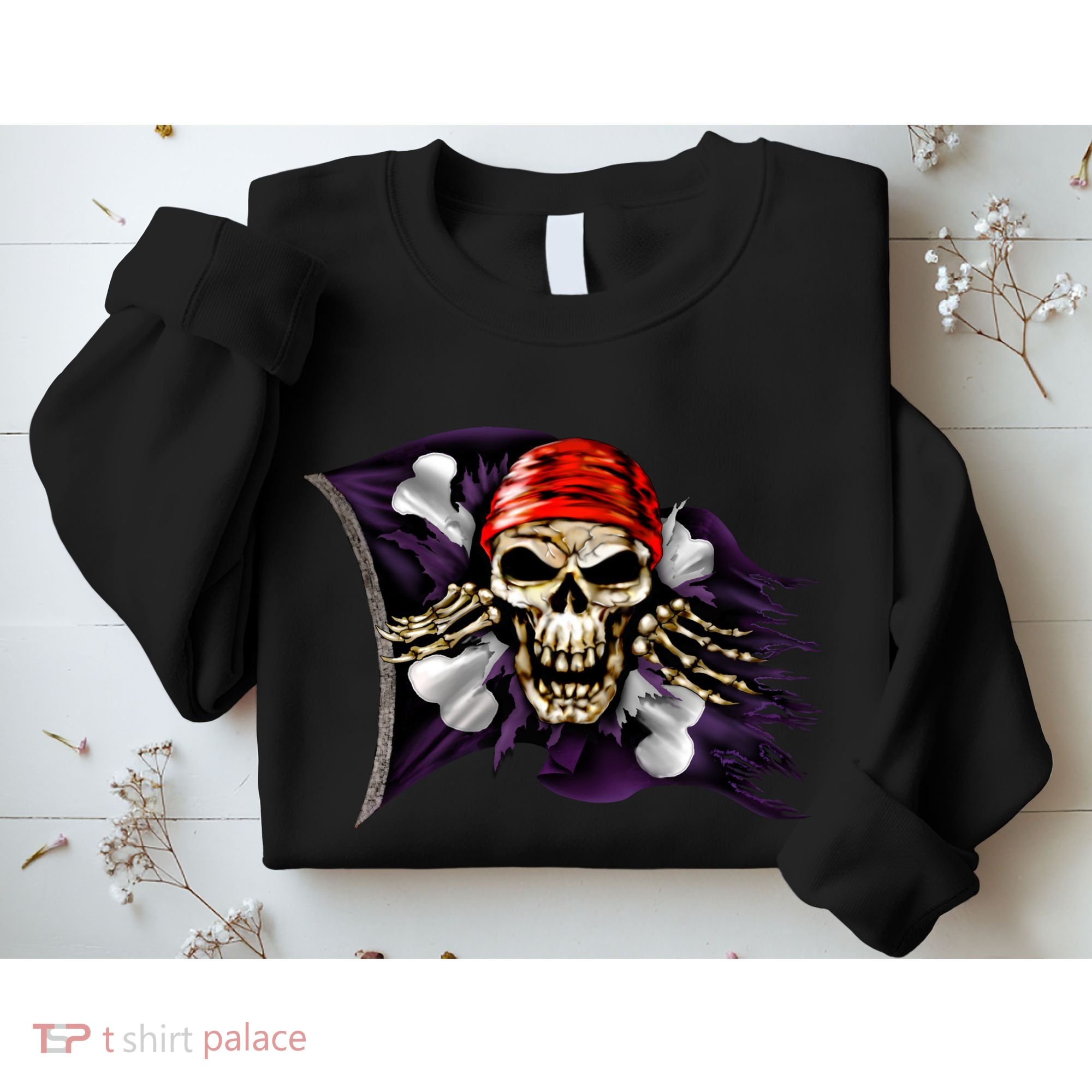 Pirate Skull Flag Sweatshirt