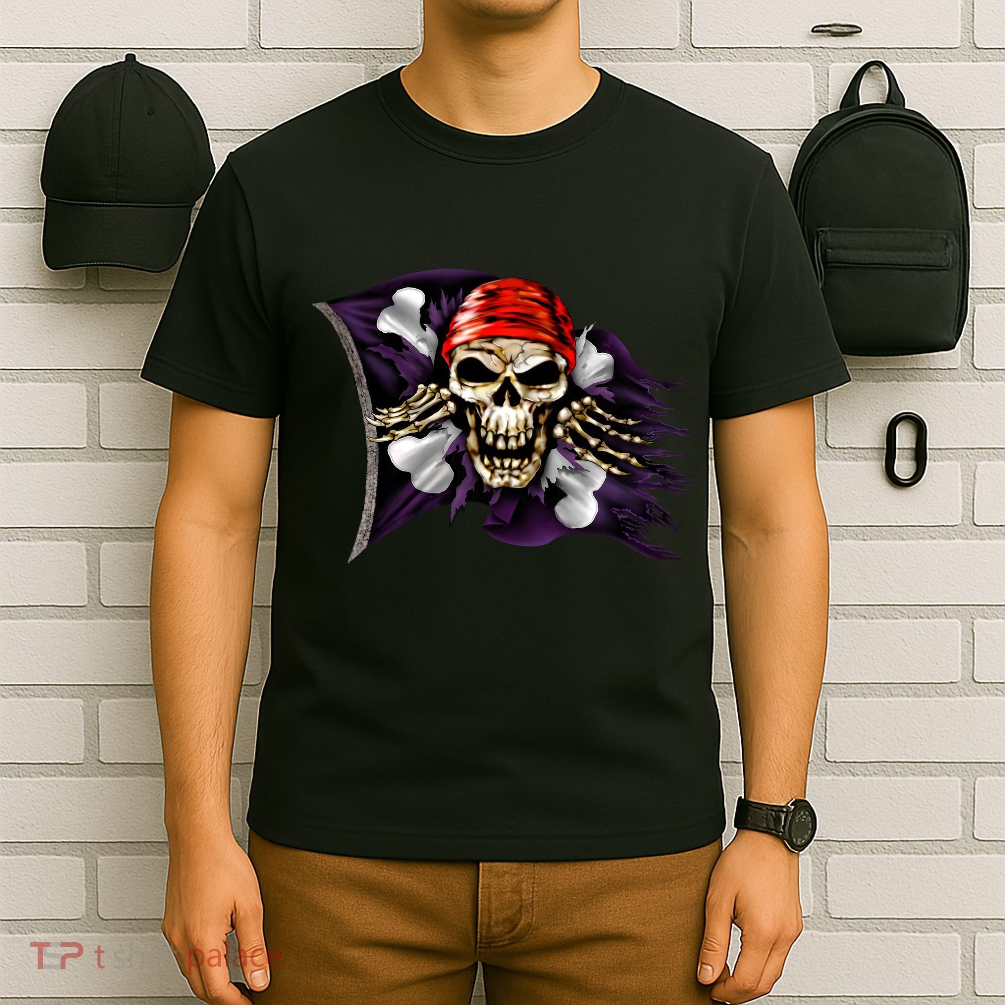 Pirate Skull Flag T-Shirt
