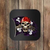 Pirate Skull Flag Coaster thumb 0