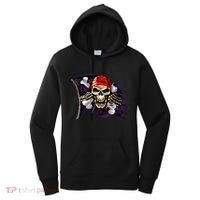 Pirate Skull Flag Women's Hoodie thumb 0