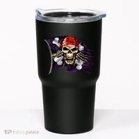 Pirate Skull Flag Tumbler thumb 0