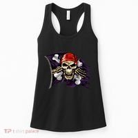 Pirate Skull Flag Women's Tank Top thumb 0