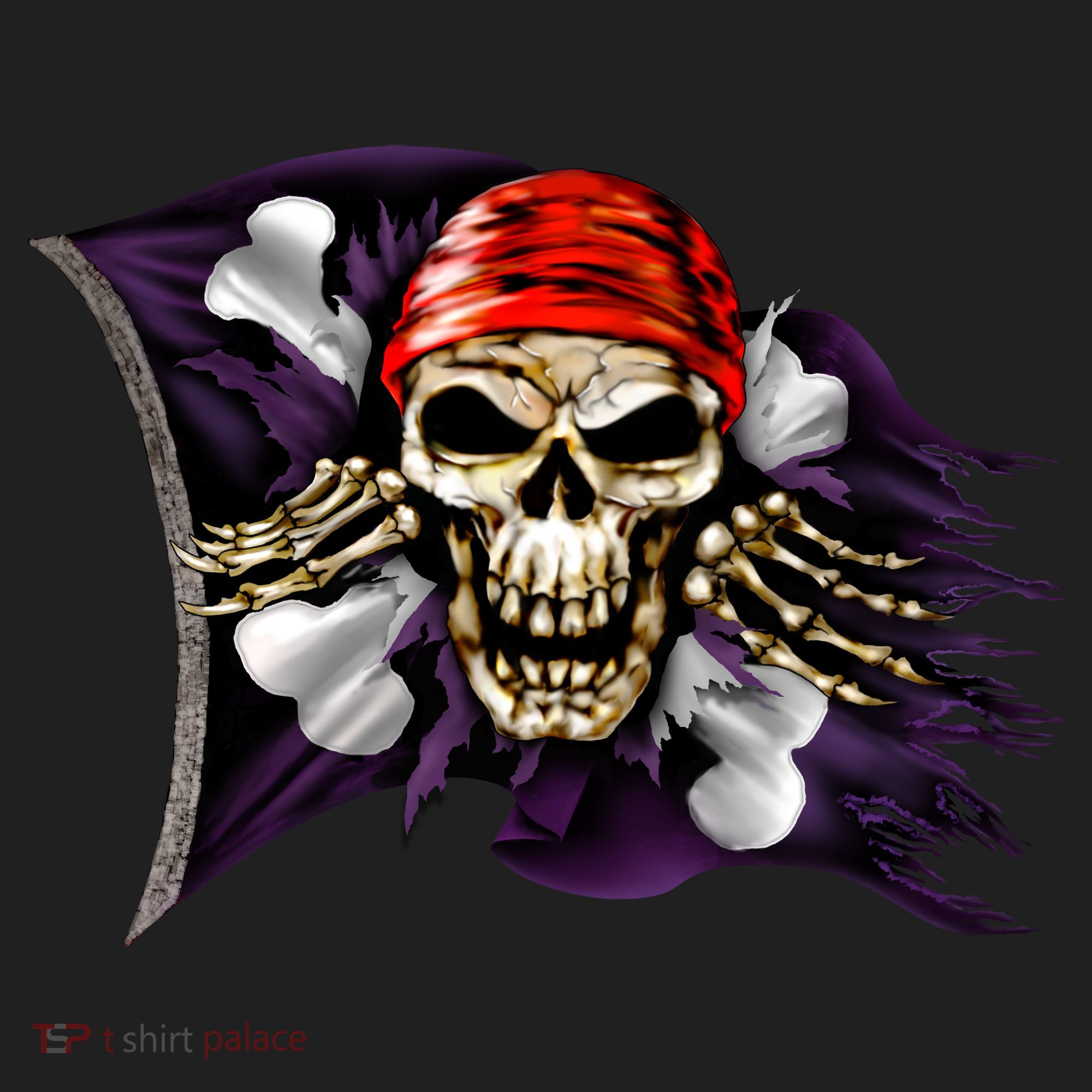 Pirate Skull Flag Hat
