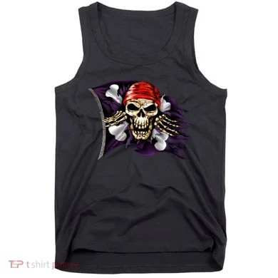 Pirate Skull Flag Tank Top