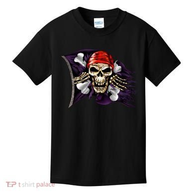 Pirate Skull Flag Kids T-Shirt