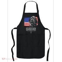 Proud Italian Spinone Dad American Flag Patriotic Dog Gift Apron thumb 0