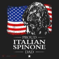 Proud Italian Spinone Dad American Flag Patriotic Dog Gift Tumbler thumb 3