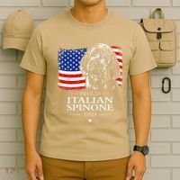 Proud Italian Spinone Dad American Flag Patriotic Dog Gift T-Shirt thumb 6